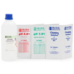 Sobres de solución de calibración pH 4.01 " 25 °C, (25 x 20mL)