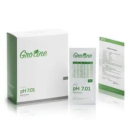 Sobres GroLine de solución de calibración pH 7.01, con certificado de análisis, (25 x 20mL)