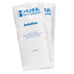 Sobres de solución de calibración pH 9.18 " 25 °C con certificado de análisis, (25 x 20mL)
