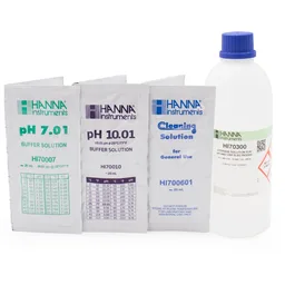 Sobres de solución de calibración de pH 10.01 " 25 °C, (25 x 20mL)