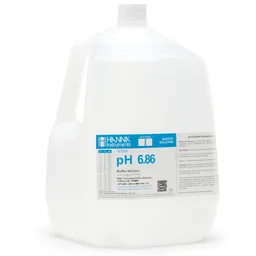 Solución de calibración pH 6.86 " 25 °C, frasco de 1 Gal. (3.78 L)