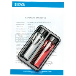 Conjunto de validación de Checker HC® de cloro libre (0.00 y 1.00 ppm como Cl? libre)