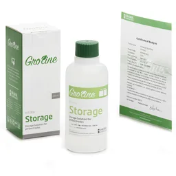 Solución de almacenamiento GroLine para electrodos de pH, caja, 230 mL
