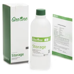 Solución de almacenamiento GroLine para electrodos de pH, caja, 500 mL