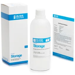 Solución de almacenamiento para electrodos, frasco de 500 mL