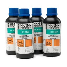 Solución estándar de yodo 0.00188N  (4x250 mL)