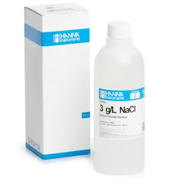 Solución estándar a 3,0 g / l de NaCl, frasco de 500 mL