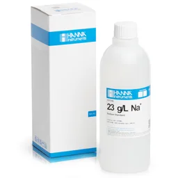 Solución estándar a 23 g / L Na +, frasco de 500 mL