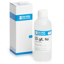 Solución estándar a 23 g / L Na +, frasco de 230 mL