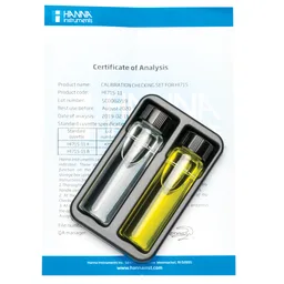Conjunto de estándares de calibración de amoniáco intervalo medio
