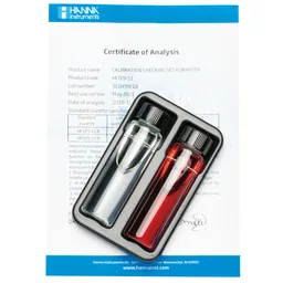 Conjunto de estándares de calibración de fluoruro intervalo  bajo (0 y 1.00 ppm)
