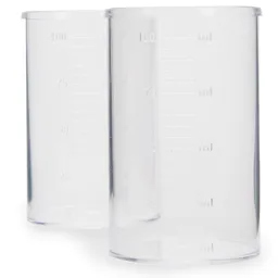 Vaso de plástico 100 mL (10 piezas)