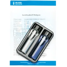 Conjunto de estándares para calibración de Checker de alcalinidad marina