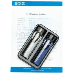 Conjunto de estándares para calibración de checker de alcalinidad en agua potable