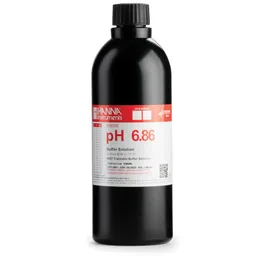 Solución de calibración en frasco pH 6.86 a 25 ° C con certificado de análisis FDA, 500 mL