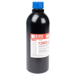 Estándar de CE 12880 µS/cm valor " 25°C, frasco de 500 mL FDA
