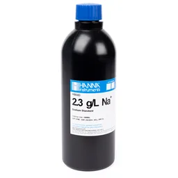 Solución estándar a 2.3 g/L Na+, frasco de 500 mL FDA