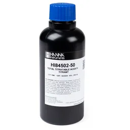 Titulante para la acidez titulable en vino minititulador (230 mL)