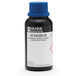 Titulante de intervalo bajo para acidez titulable  lácteos en minititulador (20) (120 mL)