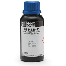 Titulante de intervalo bajo para acidez titulable en minititulador de agua (120 mL)