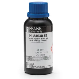 Titulante de intervalo alto para acidez titulable en minititulador de agua (120 mL)