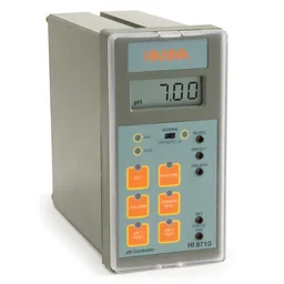 Controlador de pH de montaje en tablero con diagnóstico automático, intervalo:  0.00 a 14.00 pH