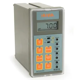 Controlador analógico de pH, montaje en tablero, salida dual, intervalo: 0.00 a 14.00 pH