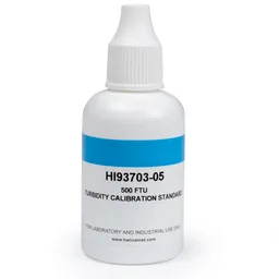 Solución de calibración de turbidez AMCO-AEPA-1 de 500 FTU, frasco de 30 mL