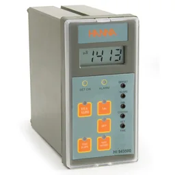 Controlador analógico de CE, c/entrada directa p/sonda potenciométrica, intervalo 0.0-199.9 mS/cm