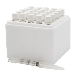 Viales de reactivo p/DQO intervalo bajo, libres de mercurio, c/código de barras, 25 pruebas