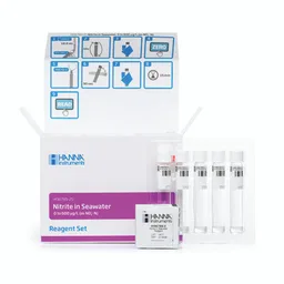 Reactivos para nitrito en agua marina, conjunto para 25 mediciones