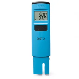 Medidor de bolsillo DiST2, a prueba de agua, con compensación de temperatura, 10.00 ppt (g/L)