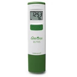 Medidor de bolsillo de CE/TDS/temperatura línea GroLine, intervalo de CE: 0 a 6,000 ?S/cm