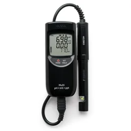 Medidor de pH/CE/TDS portátil, a prueba de agua, intervalo ( 0.00-20.00 mS/cm, 0.00-10.00 ppm)