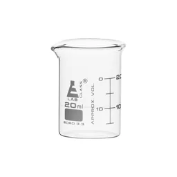 Vaso de Precipitados, Forma Baja, 20 mL