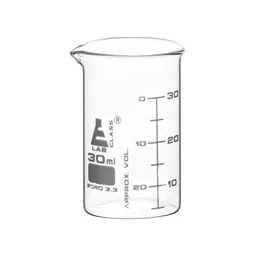 Vaso de Precipitados, Forma Baja, 30 mL