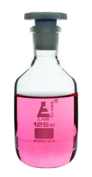 Frasco para Reactivos, Tapón PE, 125 mL