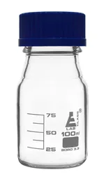 Frasco para Reactivos, Tapa Rosca, 100 mL