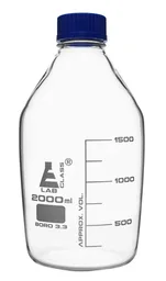 Frasco para Reactivos, Tapa Rosca, 2000 mL