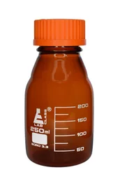 Frasco para Reactivos, Ámbar, 250 mL
