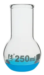 Matraz para Ebullición, Fondo Plano, 250 mL