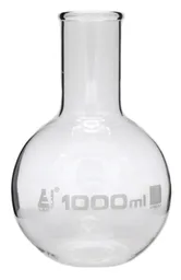 Matraz para Ebullición, Fondo Plano, 1000 mL