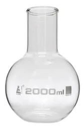 Matraz para Ebullición, Fondo Plano, 2000 mL