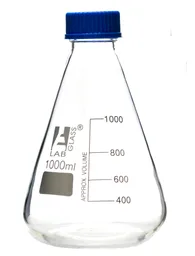 Matraz Erlenmeyer con Tapa Rosca, 1000 mL