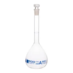 Matraz Aforado, Clase A, 19/26, 500 mL
