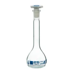 Matraz Aforado, Clase A, 10/19, 25 mL