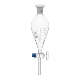 Embudo de Separación con Llave PTFE, 50 mL