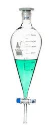 Embudo de Separación con Llave PTFE, 500 mL