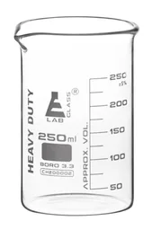 Vaso de Precipitados, Alta Resistencia, 250 mL