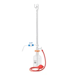 Bureta Automática con Llave de Paso PTFE, 25 mL